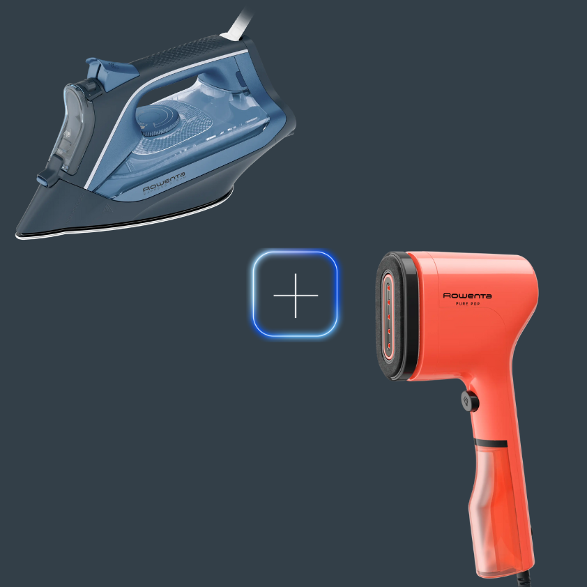 Rowenta Promo Pack Express Steam + Pure Pop