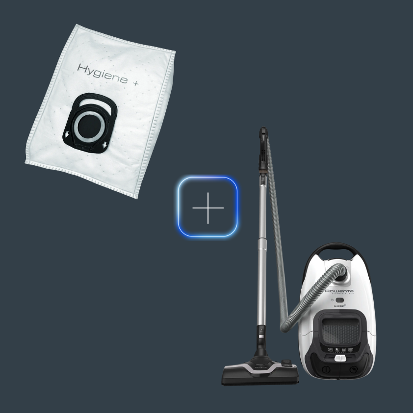 Rowenta Promo Pack Aspiradora con bolsa Silence Force + Bolsas EXTRA