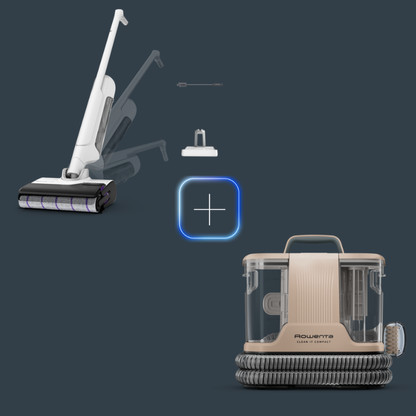 Rowenta Promo Pack X-Clean 10 + Clean It Compact