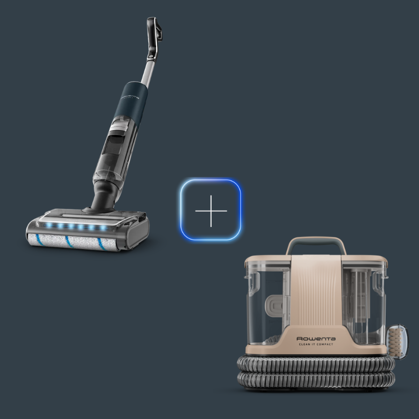Rowenta Promo Pack X-Clean 7 + Clean It Compact