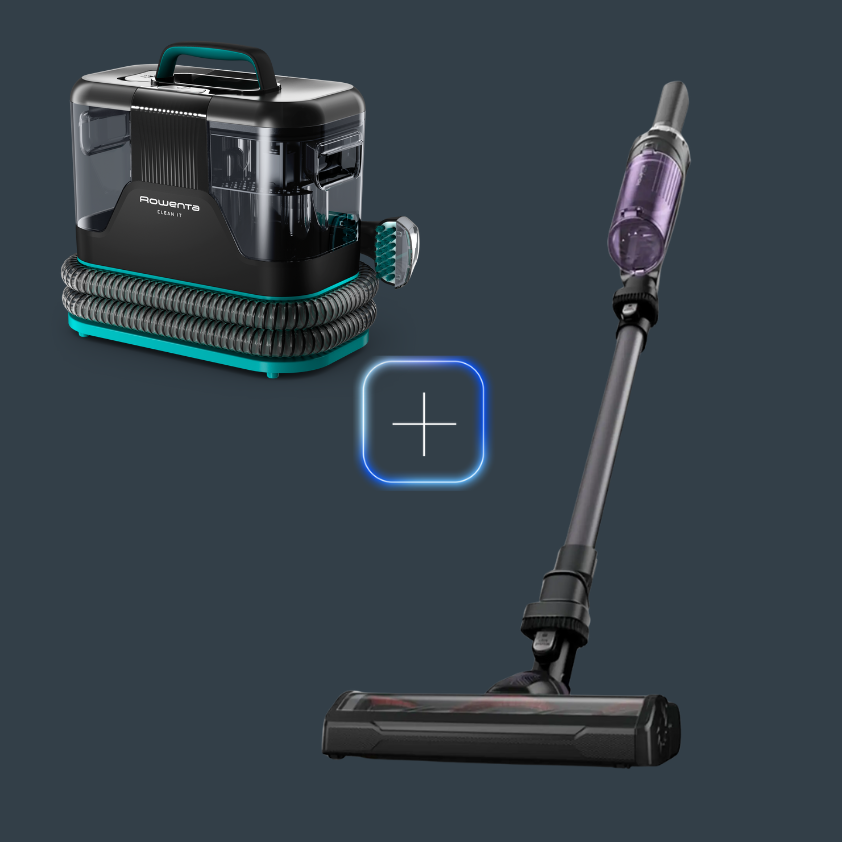 Rowenta Promo Pack Clean IT Limpia Tapicerías + X-Nano Aspiradora sin cable