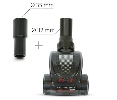 Cepillo mini turbo para muebles ZR900601