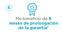 Extension de garantie de 6 mois